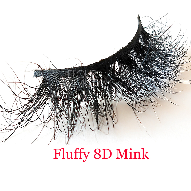 2020 newest fluffy 8D mink wholesale eyelash vendors customized EY49