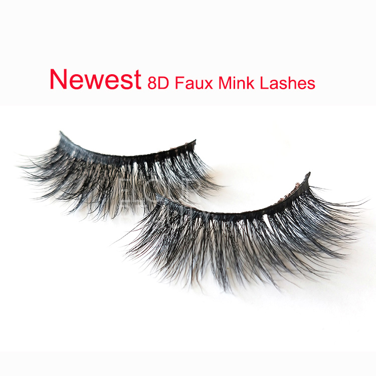 Private label 8D faux mink eyelashessupplies  private label for amazon EY35