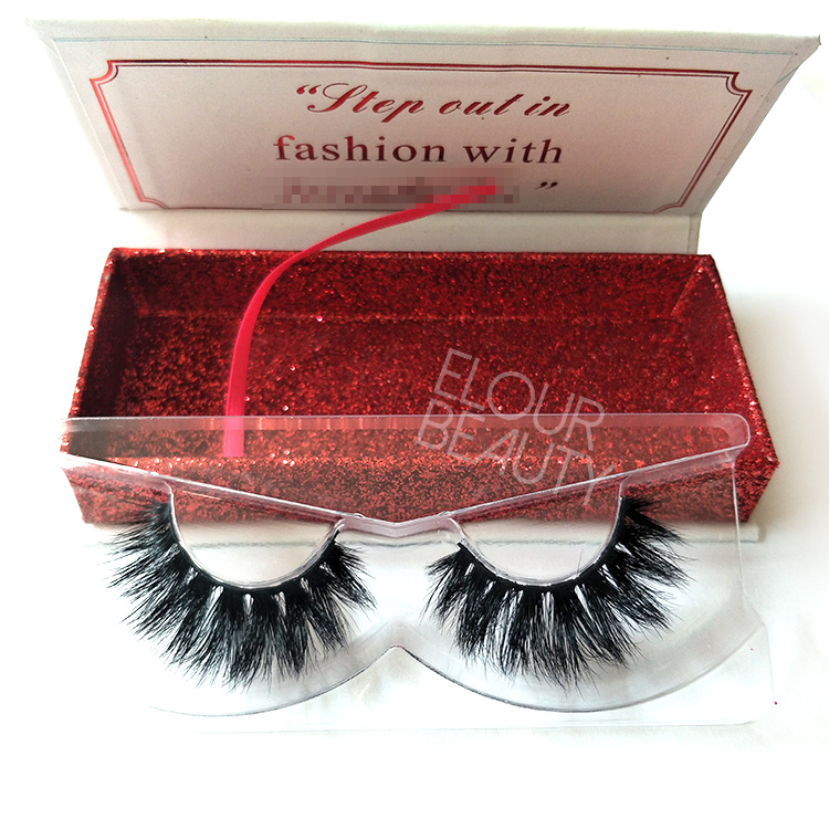 Bulk private label 3d mink lashes manufacturers EL113