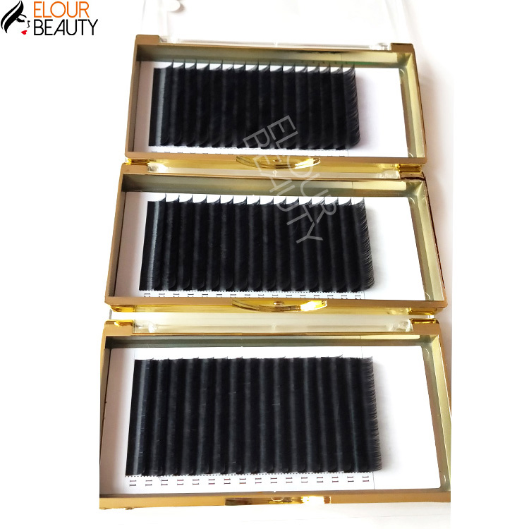 Lashbeauty private label silk individual eyelash extensions EY20