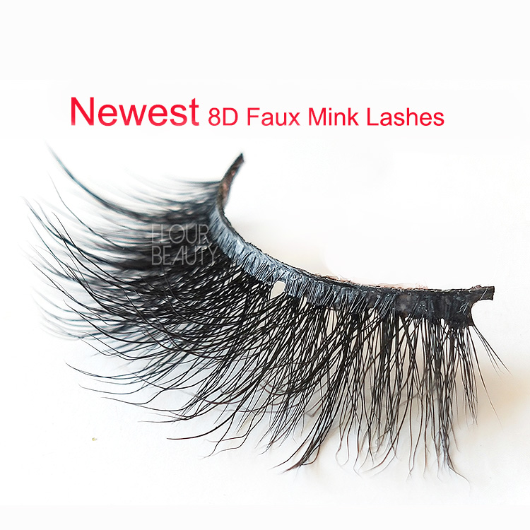 Private label 8D faux mink eyelashessupplies  private label for amazon EY35