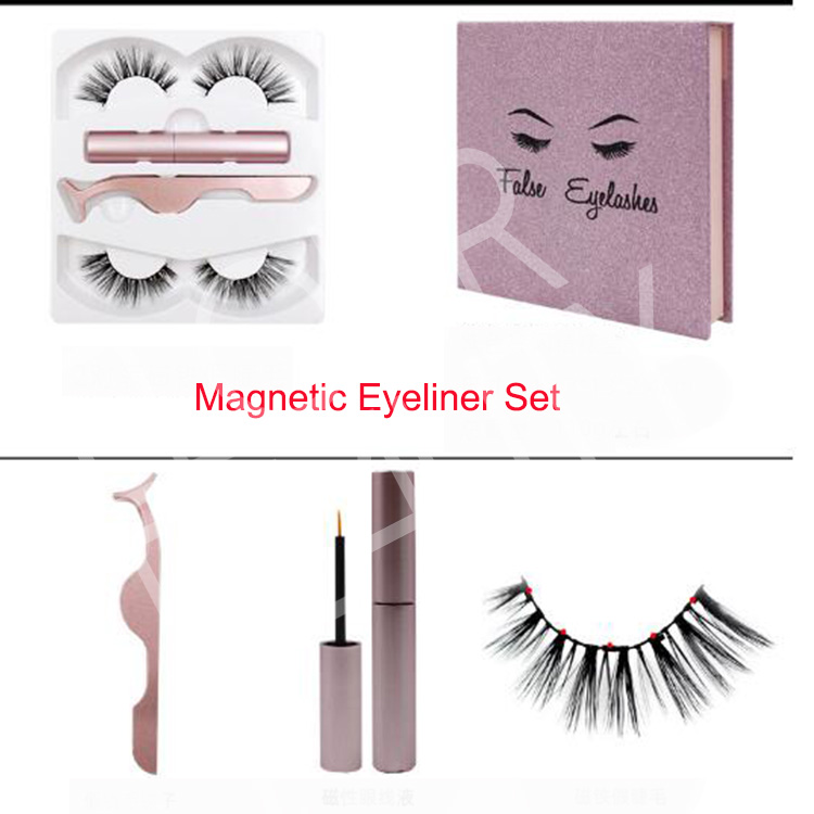  Natural Look waterproof and smudge resistant best magnetic eyeliner & lash system EY34