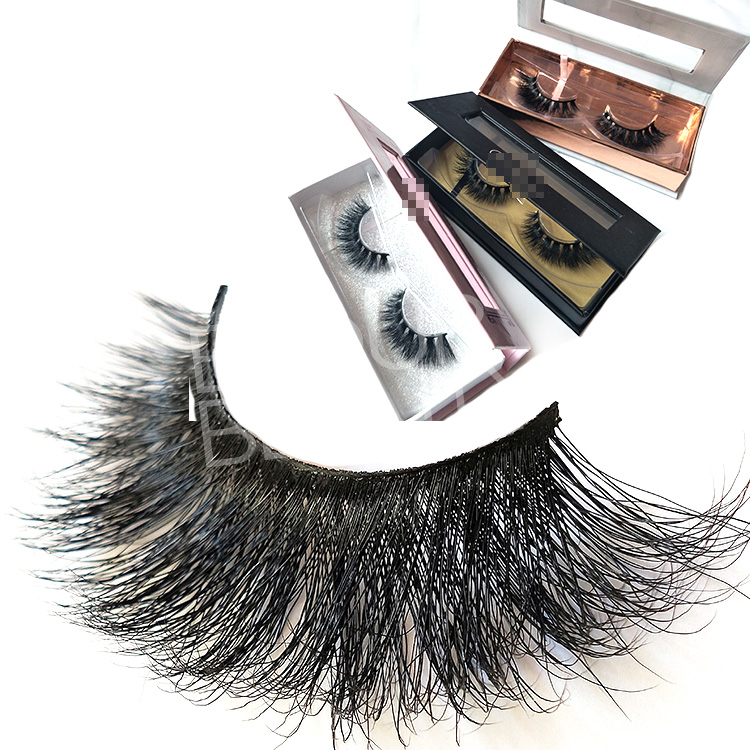 Custom packaging 5d mink eyelashes suppliers wholesale China EL132