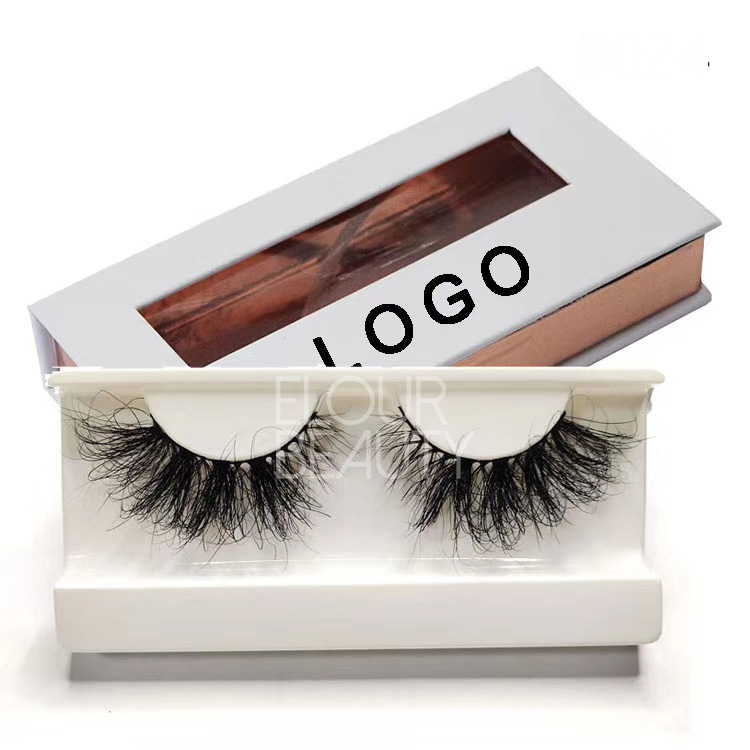 2020 newest top selling Barbie exaggerate fluffy curly 10D 25mm mink eyelashes customized EY69