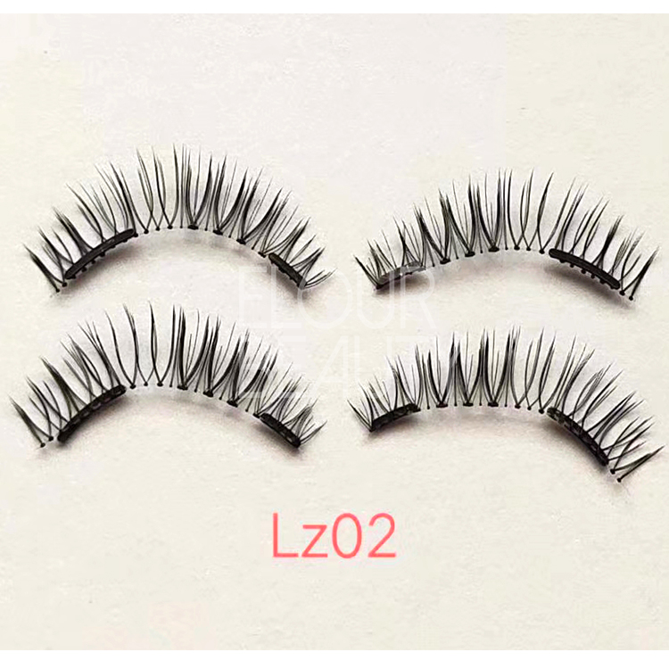 Custom Glue Free 8D Quantum Magnetic Eyelash with Curler Set Reusable EY62