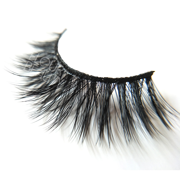 Perfect 3d silk lashes manufacturers China with custom lashes packaging EL112