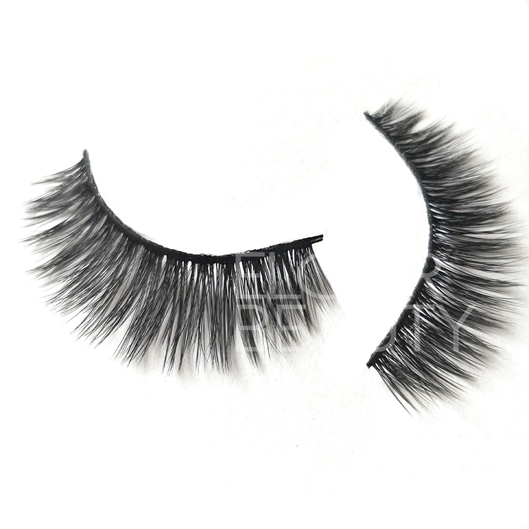 Best 3D silk strip lashes wholesale manufacturers EL91