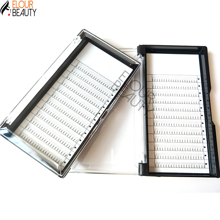 Private label premade volume fans eyelash extensions vendor EY18