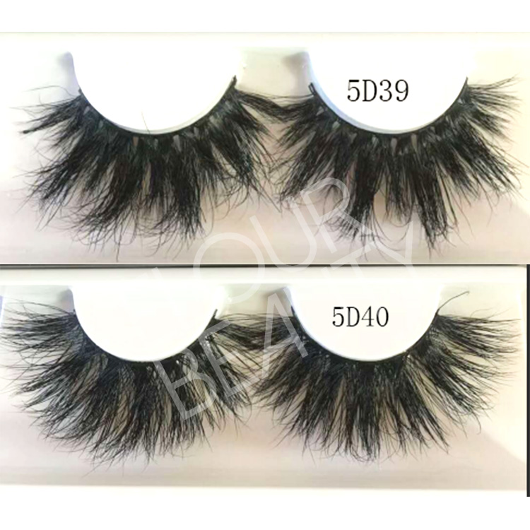 Wholesale China best 25mm 5D mink lashes manufacturers EL149