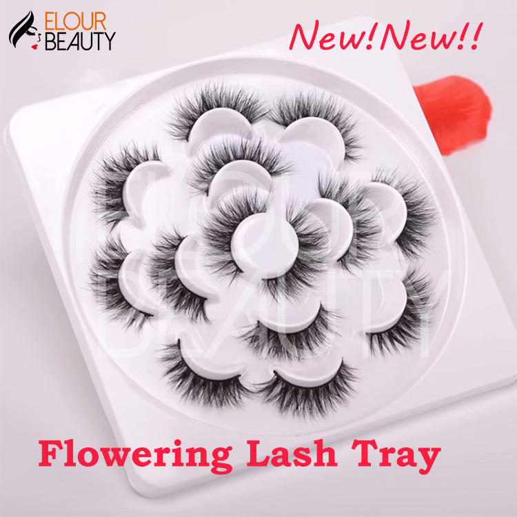 Private label best wholesale mink strio lashes suppliers China EL117