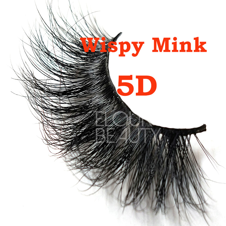 New fashion 5D 100% mink lashes wholesale suppliers EL103