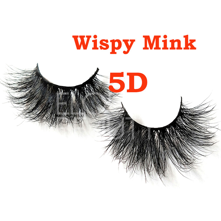 New fashion 5D 100% mink lashes wholesale suppliers EL103