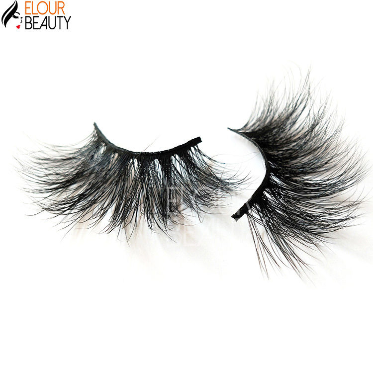 Chinease whoelsale 30mm 5d mink lashes private label supplier EY19